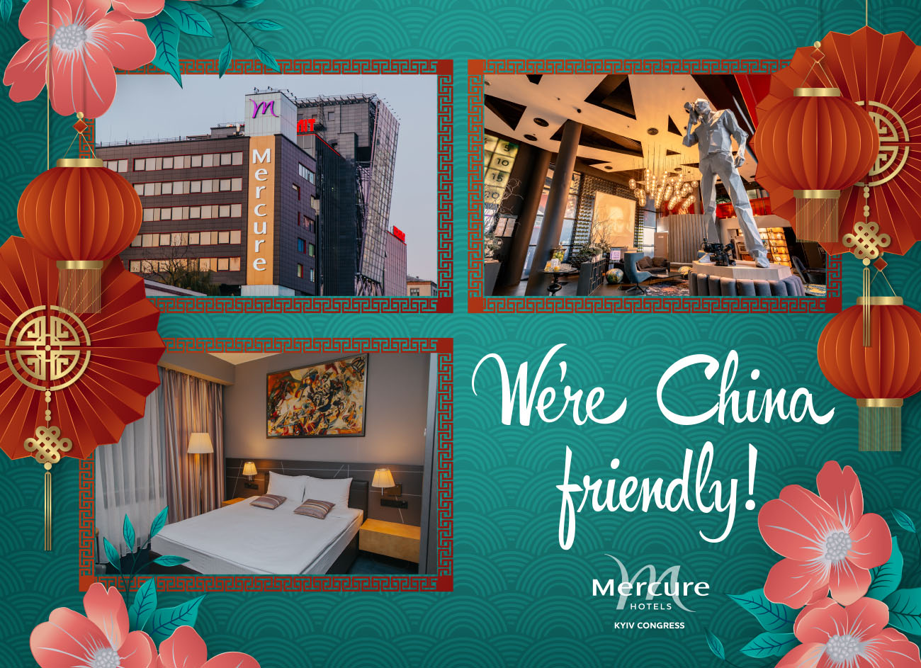 Mercure Kyiv Congress: We're China friendly!