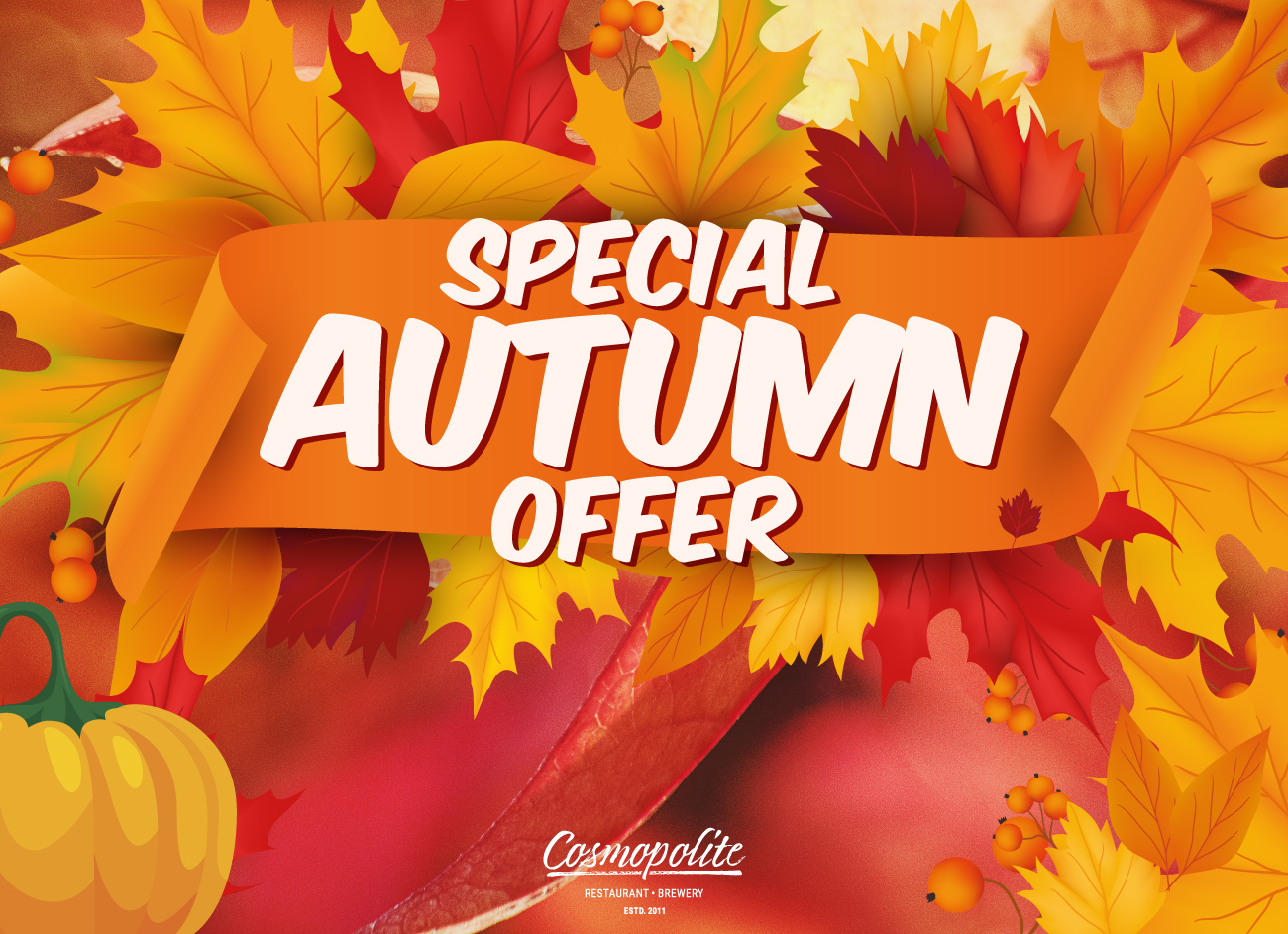 Autumn: new gastronomic impressions
