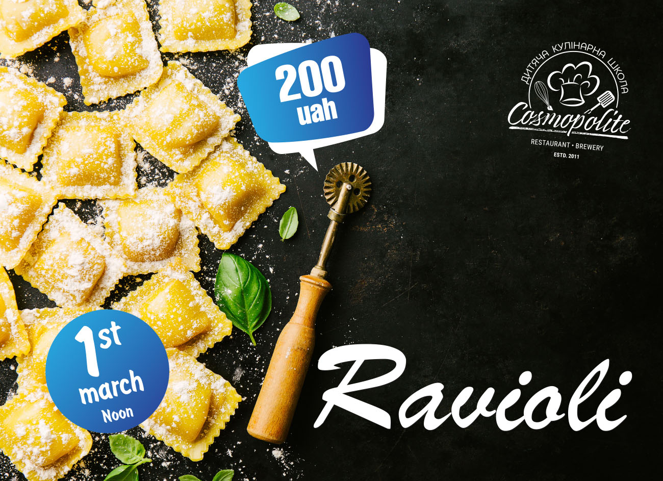 Kids’ culinary school: Ravioli