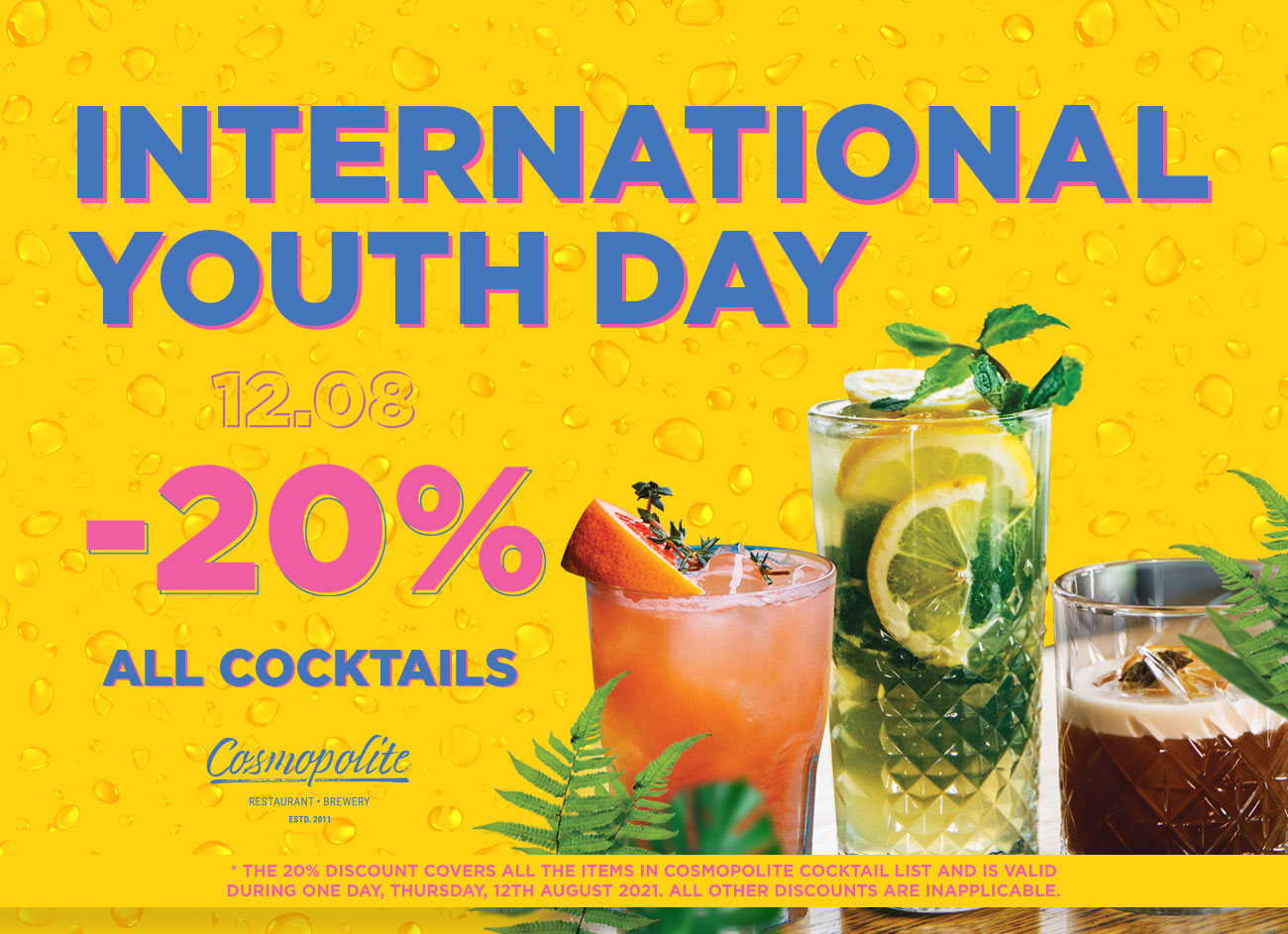 Keep Calm & Stay Young! Youth Day at Cosmopolite!