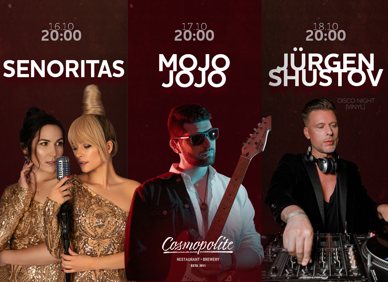 LIVE Music у Cosmopolite: Всім і кожному