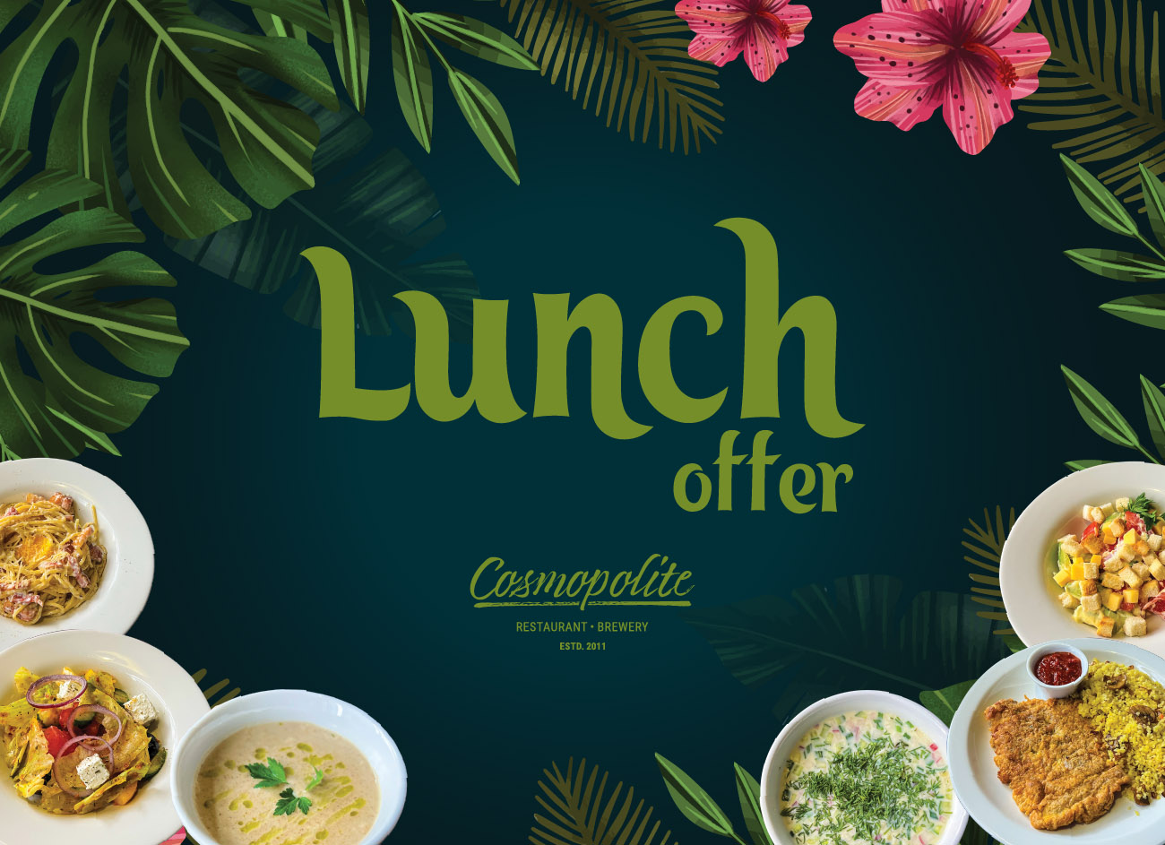 Lunch offer at Cosmopolite: May edition
