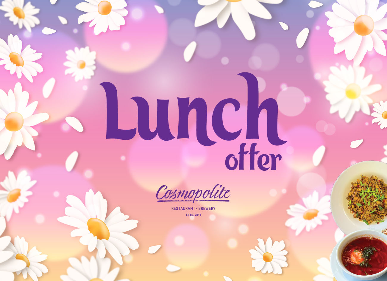 Lunch at Cosmopolite: May offer
