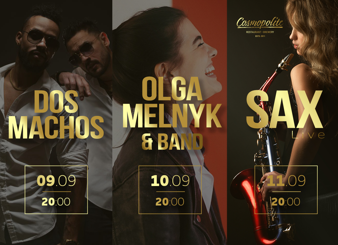 LIVE Music у Cosmopolite: Чекаємо на вас!