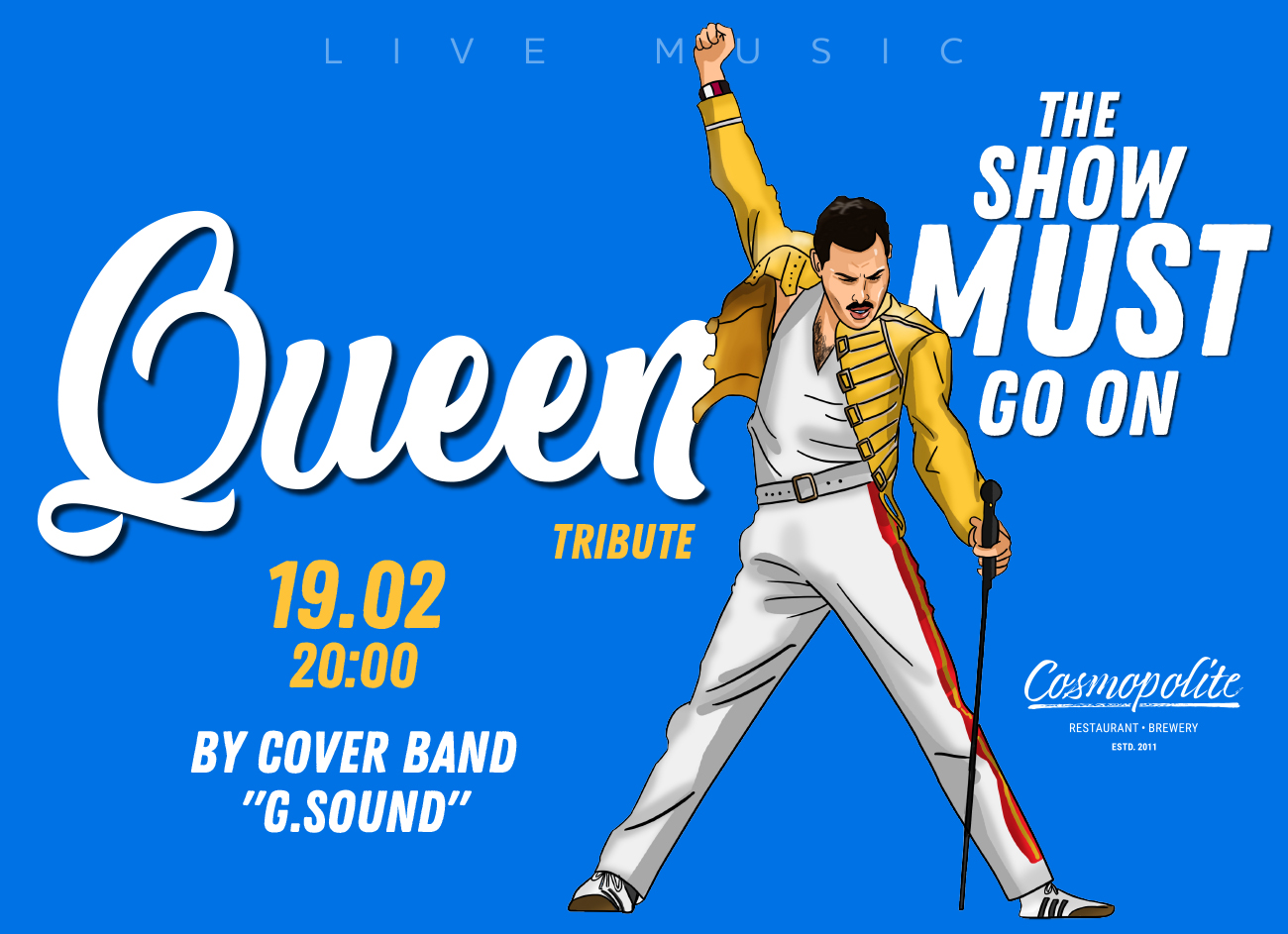 Трибьют Queen в Cosmopolite - LIVE!