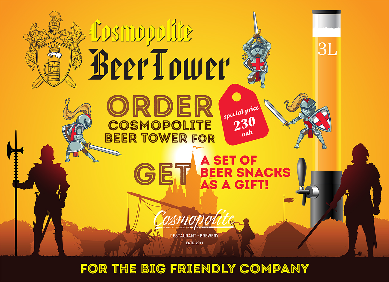 Your mission is to defend Beer Towers!