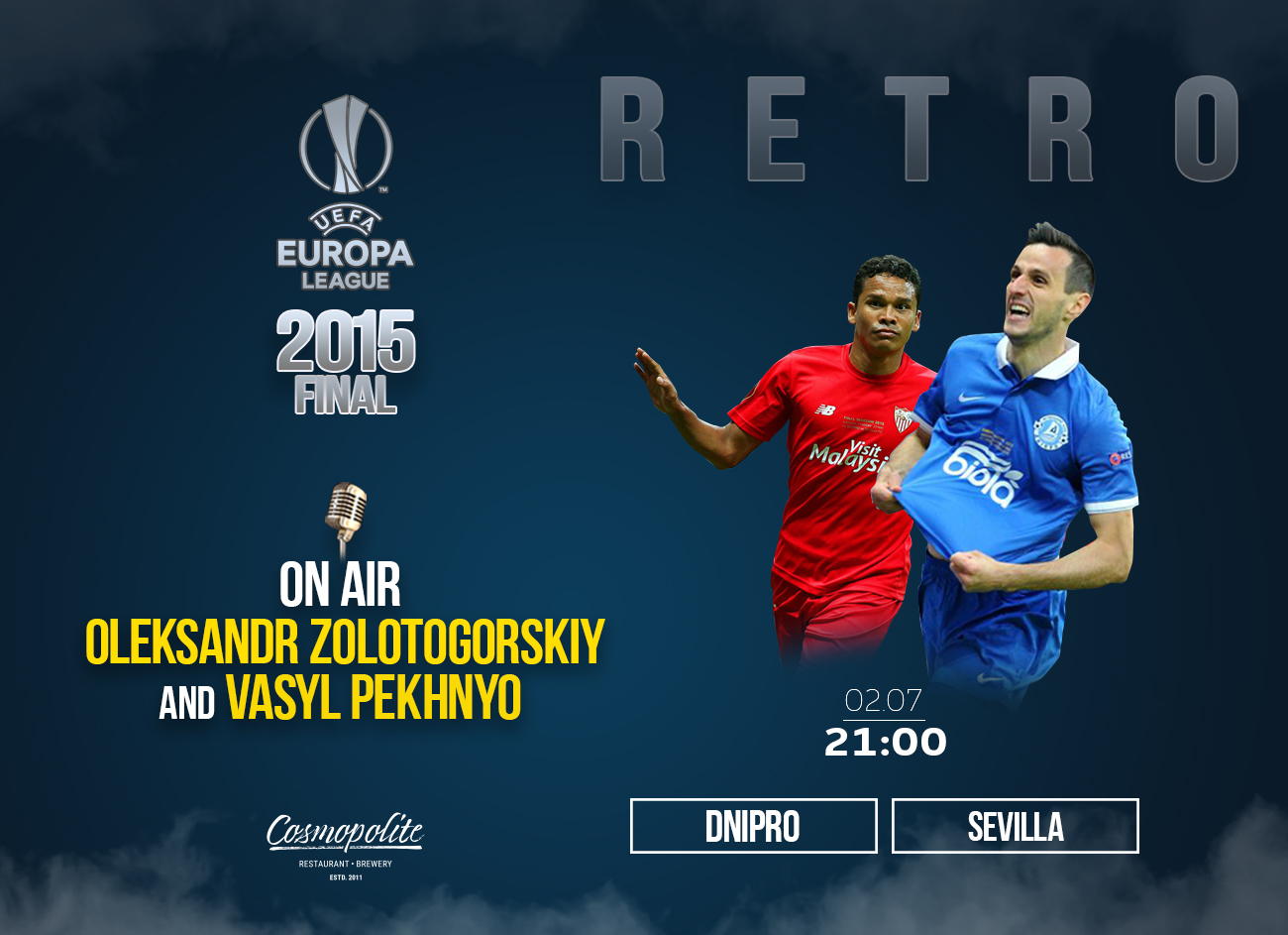 Grand football is back! Welcome to Cosmopolite!