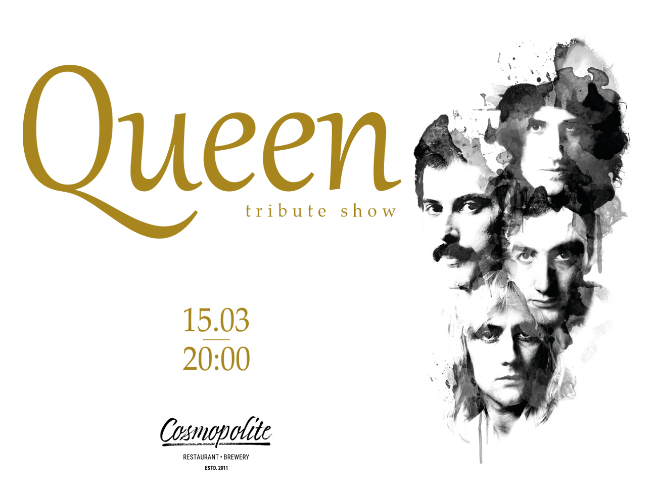 Трибьют великих Queen в Cosmopolite